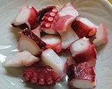 たこのバジルソースサラダ作り方1写真