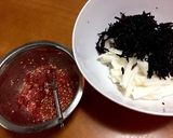 長芋とひじきの梅さっぱりサラダ作り方4写真