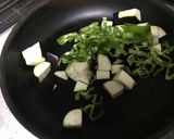 野菜たっぷり太うどん炒め作り方8写真