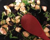 野菜たっぷり太うどん炒め作り方9写真