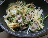 豚肉と野菜の炒め物作り方3写真