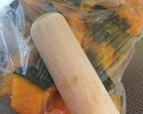 弁当のおかず☆かぼちゃとナッツのサラダ作り方1写真