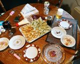 栄養素満点山芋梅納豆大葉海苔巻き天ぷら作り方15写真