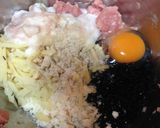 おからと鶏挽き肉のハンバーグ作り方1写真