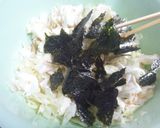 キャベツと梅干しの海苔和え作り方3写真