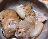 圧力鍋DE♪とろける塩豚足♥作り方2写真