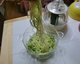 ★糖質オフ！＊ズッキーニ麺でナポリタン＊作り方1写真