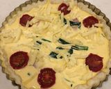 ドライトマトとほうれん草の夏野菜キッシュ作り方7写真