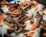 レバー焼いてから、カレー炒め♪作り方7写真