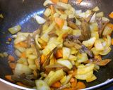レバー焼いてから、カレー炒め♪作り方9写真