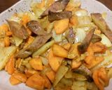 レバー焼いてから、カレー炒め♪作り方10写真
