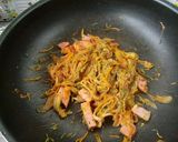 ★糖質オフ！＊ズッキーニ麺でナポリタン＊作り方6写真