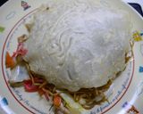 簡単！焼きそばリメイク☆モダン焼き作り方2写真