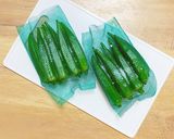 【居酒屋】❀おつまみオクラ❀《浅漬け》作り方2写真