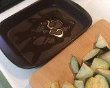 グリルで簡単☆なすとトマトのチーズ焼き作り方1写真