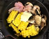 マッシュルームのコーンバター醤油炒め作り方2写真