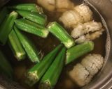 簡単美味♪鱧とじゅん菜とオクラのすまし汁作り方5写真