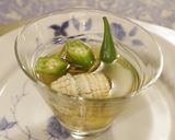 簡単美味♪鱧とじゅん菜とオクラのすまし汁作り方8写真