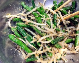 いんげん、もやしの簡単胡麻和え♪作り方4写真