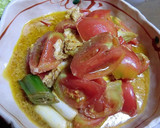 大量消費。トマトのオリーブしょうゆ炒め～作り方5写真