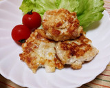 激うま♪ササミと豆腐のふわふわ焼き♥作り方5写真