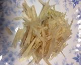 インゲンと新生姜の炒め物作り方2写真