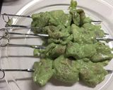 緑のタンドリーチキン作り方6写真