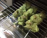 緑のタンドリーチキン作り方7写真