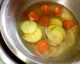 話題のもち麦で！夏にぴったり♡冷静スープ作り方4写真