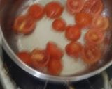 湯剥き簡単☆離乳食初期・中期☆ミニトマト作り方4写真