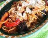 フライパン1つでナポリタン作り方8写真