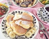 HM使用 簡単 スフレパンケーキ ♡作り方11写真