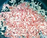 野菜ジュースで子供喜ぶミートスパゲティ作り方2写真