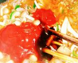 野菜ジュースで子供喜ぶミートスパゲティ作り方6写真