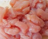 鶏ささみとレタスもやしニラのナンプラー煮作り方4写真