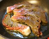 本まぐろ醤油ソテー。作り方3写真