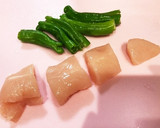 簡単♡鶏ささみとししとうの和風アヒージョ作り方1写真
