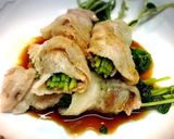 豚バラ豆苗ロール♪作り方7写真