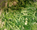 簡単!蒸し鶏と水菜のさっぱりサラダ☆作り方4写真