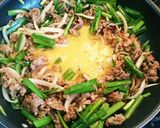 牛肉とニラのコッテリ醤油炒め作り方5写真