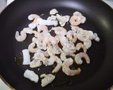まるごとオクラとシーフードの中華炒め作り方4写真