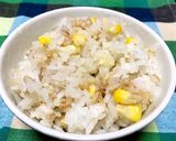 とうもろこし御飯作り方4写真