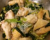 厚揚げと鶏肉の煮物作り方10写真