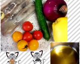 紫玉ねぎ&イカのグレープフルーツマリネ作り方1写真