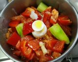 夏野菜トマトの冷製スープ♪本格ガスパチョ作り方4写真