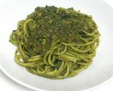 ほうれん草ペーストのクリームパスタ☆作り方5写真