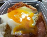 簡単朝ご飯♪ベーコンエッグ☆作り方3写真