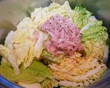 白菜とシーチキンのたいたん作り方1写真