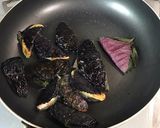 シソ(紫蘇)のおかずおつまみ(田舎の味)作り方5写真