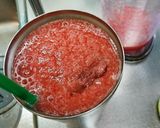 即完成100%でんすけスイカジュース作り方3写真